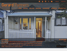 Tablet Screenshot of gerardpartners.com.au